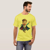 小さなヒーロー - 行動する力 Tシャツ (正面フル)