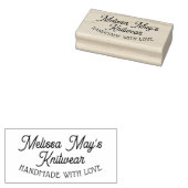 小さなビジネスの個人的な愛で手作り ラバースタンプ (押印)