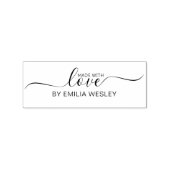 小さなビジネスや工芸品を愛して作ったかわいい手作り ラバースタンプ (インプリント)