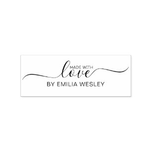 小さなビジネスや工芸品を愛して作ったかわいい手作り ラバースタンプ