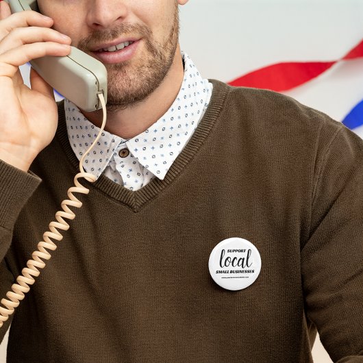 小さなビジネスを応援しよう 缶バッジ