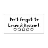 小さなビジネスタンプレ離れビュー ラバースタンプ (インプリント)