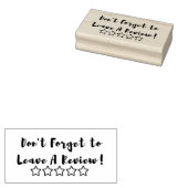 小さなビジネスタンプレ離れビュー ラバースタンプ (押印)