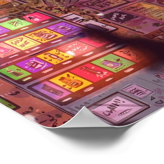 小さなピクルタウンのワイドポスター ポスター (角)