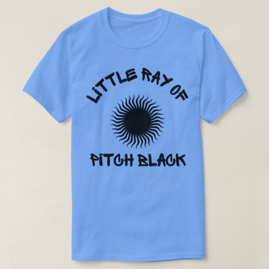 小さなピッチの黒い線 Tシャツ (デザイン正面)
