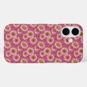 小さなピンクと白のデイジー スマホケース Case-Mate iPhoneケース (裏面 (横))