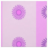 小さなピンクと紫の花模様 ファブリック (見本)