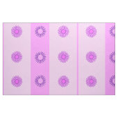 小さなピンクと紫の花模様 ファブリック (ファットクウォーター)