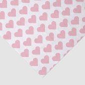 小さなピンクのハートパターンティッシュペーパー 薄葉紙 (詳細)
