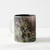 小さなピンクの野生の花Coachella Valley Wildlife Tw ツートーンマグカップ (正面左)