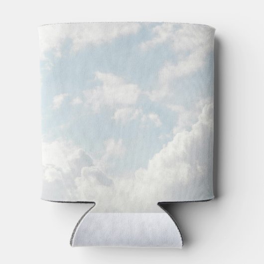 小さなピースの天国スカイブルーベビーシャワー 缶クーラー (裏面)