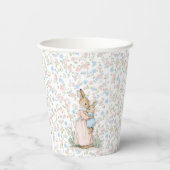 小さなピーター・ラビットとママ 紙コップ (裏面)