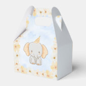 小さなピーナッツの夢 – 象の赤ちゃんシャワー フェイバーボックス (裏面サイド)