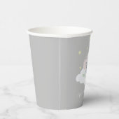 小さなピーナッツベイビーシャワー男女兼用象 紙コップ (右)