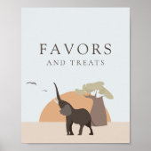 小さなピーナッツ | Safari Desert Pavries & Treat ポスター (正面)