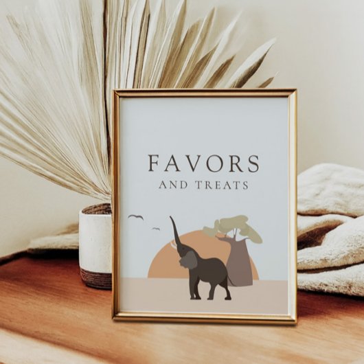 小さなピーナッツ | Safari Desert Pavries & Treat ポスター