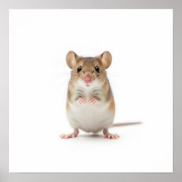 小さなフィールドマウスアート ポスター