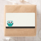小さなフクロウをクロード |出荷空白のラベル ラベル (インサイチュ)