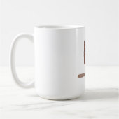 小さなフクロウ コーヒーマグカップ (左)