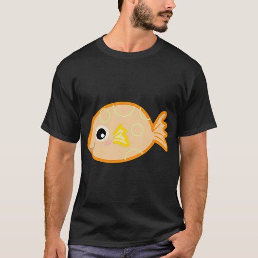 小さなフグ 2 Tシャツ (正面)