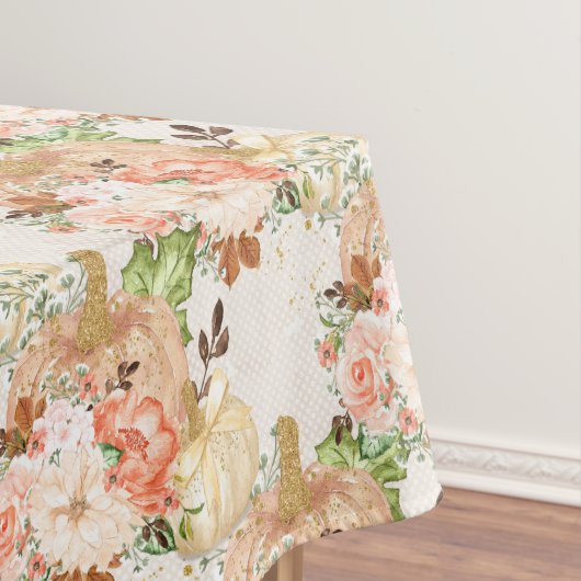 小さなフローラエレガントカボチャのパーティー装飾 テーブルクロス (インサイチュ)