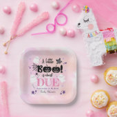 小さなブハロウィーンかわいい幽霊赤ちゃんシャワー ペーパープレート (パーティー)