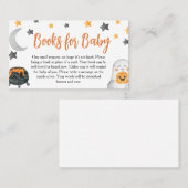 小さなブハロウィーンの本のベビー挿入 名刺 (正面/裏面)