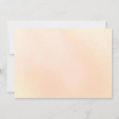 小さなブハロウィーンの赤ちゃんシャワーパーティー 招待状 (裏面)