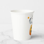 小さなブハロウィーンカボチャ赤ちゃんシャワー 紙コップ (右)