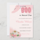 小さなブハロウィーンベイビーシャワー招待状 招待状 (正面)