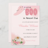 小さなブハロウィーンベイビーシャワー招待状 招待状 (正面/裏面)
