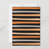 小さなブハロウィーンベイビーシャワー招待状 招待状 (裏面)