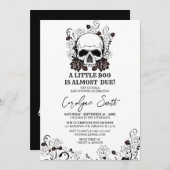 小さなブハロウィーンベイビーシャワー招待状 招待状 (正面/裏面)