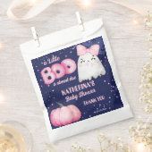 小さなブハロウィーン幽霊女の子の赤ちゃんシャワーの好意 フェイバーバッグ (クリップ留めされた状態)