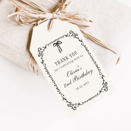 小さなブハロウィーン誕生日 ギフトタグ