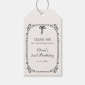 小さなブハロウィーン誕生日 ギフトタグ (正面)