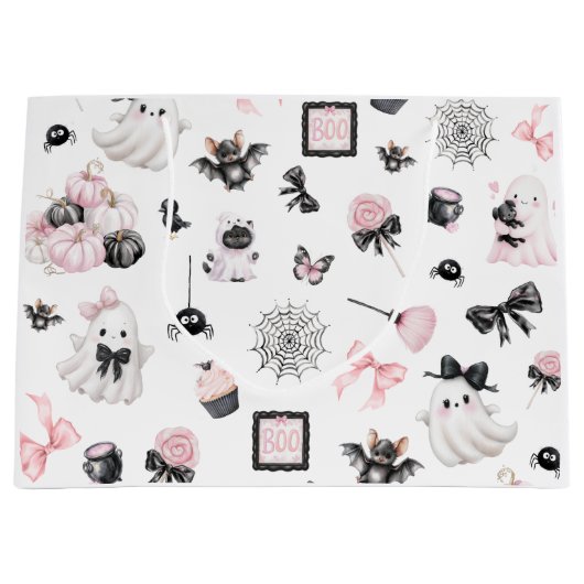 小さなブハロウィーン ラージペーパーバッグ (正面)