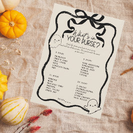 小さなブーあなたの財布のゲームカードに何が 招待状