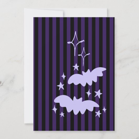 小さなブーかわいい幽霊ハロウィーンの赤ちゃんシャワーInvita 招待状 (裏面)