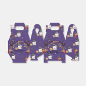 小さなブーかわいい幽霊ハロウィーン第1日2歳の誕生日 フェイバーボックス (折り畳みなし)