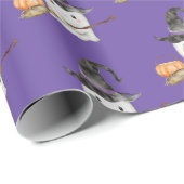 小さなブーかわいい幽霊ハロウィーン赤ちゃんシャワー ラッピングペーパー (ロールコーナー)