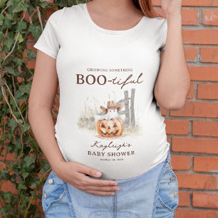 小さなブーがやってくる ウエスタンハロウィン ベビーシャワー Tシャツ