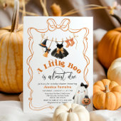 小さなブーがデューボウの洗濯の赤ちゃんシャワー 招待状