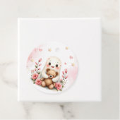 小さなブーが原因かわいいベビーガール幽霊 カスタム フェイバータグ (インサイチュ)