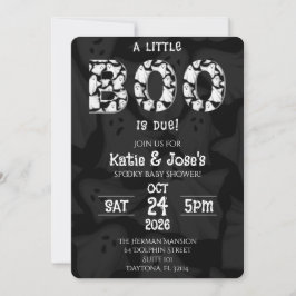 小さなブーが幽霊赤ちゃんシャワー招待状 招待状