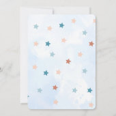 小さなブーが期限である – カスタムハロウィーン赤ちゃんシャワー 招待状 (裏面)