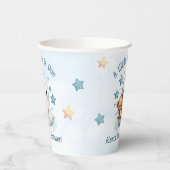 小さなブーが起因かわいい男の赤ちゃん幽霊 カスタム 紙コップ (左)