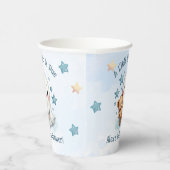 小さなブーが起因かわいい男の赤ちゃん幽霊 カスタム 紙コップ (右)