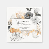 小さなブーのハロウィーンの赤ちゃんシャワーナプキン スタンダードカクテルナプキン (正面)