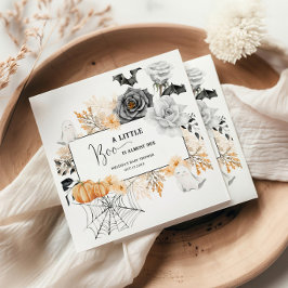 小さなブーのハロウィーンの赤ちゃんシャワーナプキン スタンダードカクテルナプキン